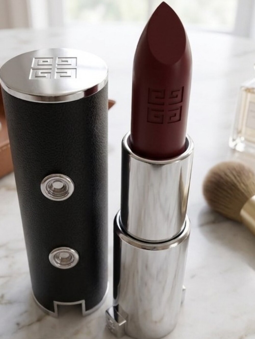 Givenchy Lipstick Maroon (Intense Silk)